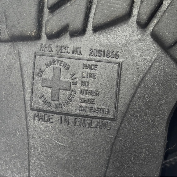 Dr. Martens Made in England Vintage Monk Strap Oxfords 9387 Mens 8 - Picture 13 of 14